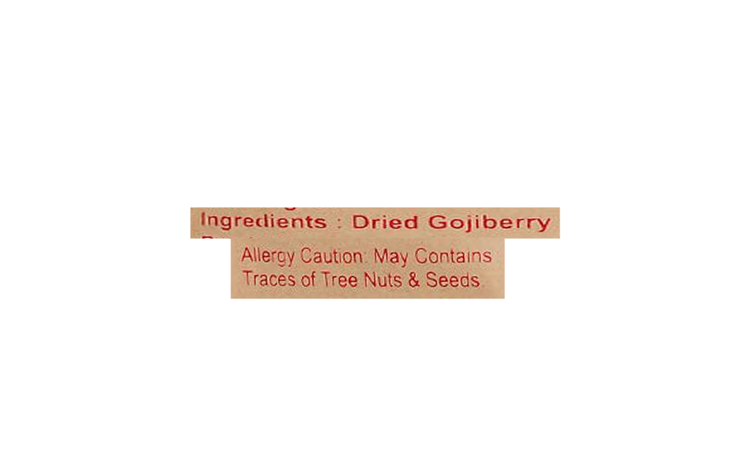 Berries & Nuts Gojiberry    Pack  100 grams